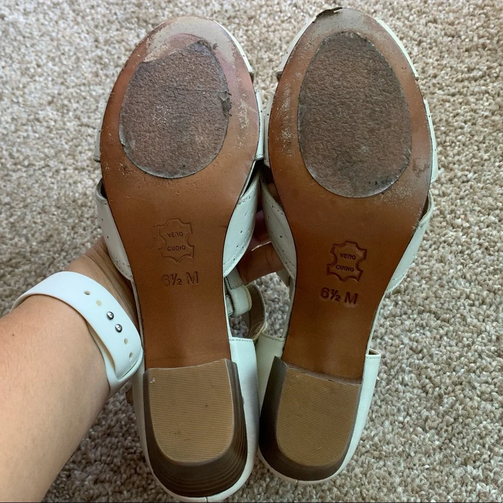 *SOLD* Re-Mix Gabriele Leather Heels - Picture 9 of 16